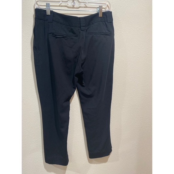 L'Agence Women's Black Crop Size 6 - Picture 2 of 5